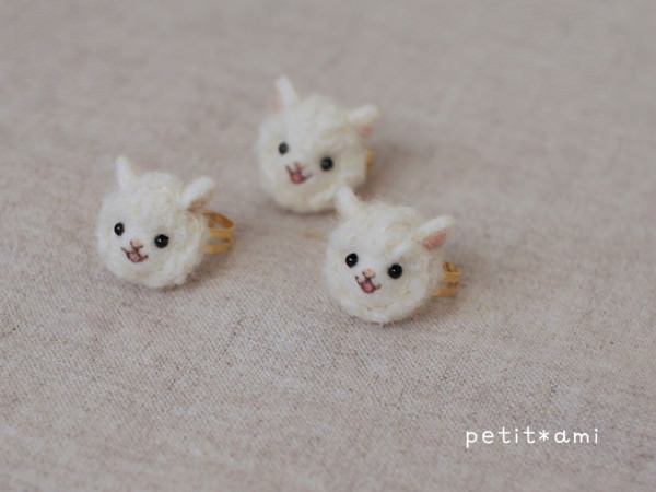 アルパカの指輪 petit*ami